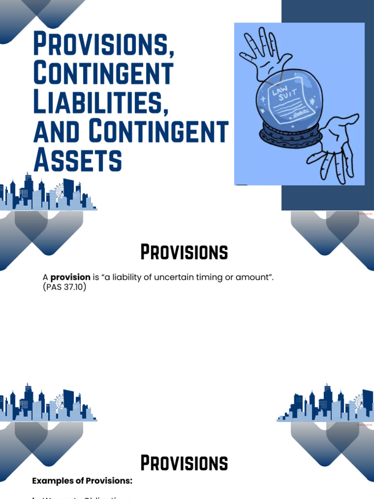 Provision Contingent Liabilities Students | PDF | Accrual | Expense