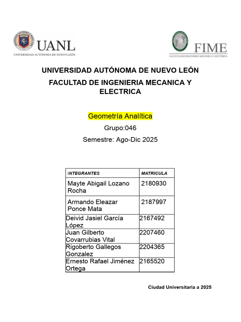 Pia Geoa | PDF | Elipse | Matemáticas