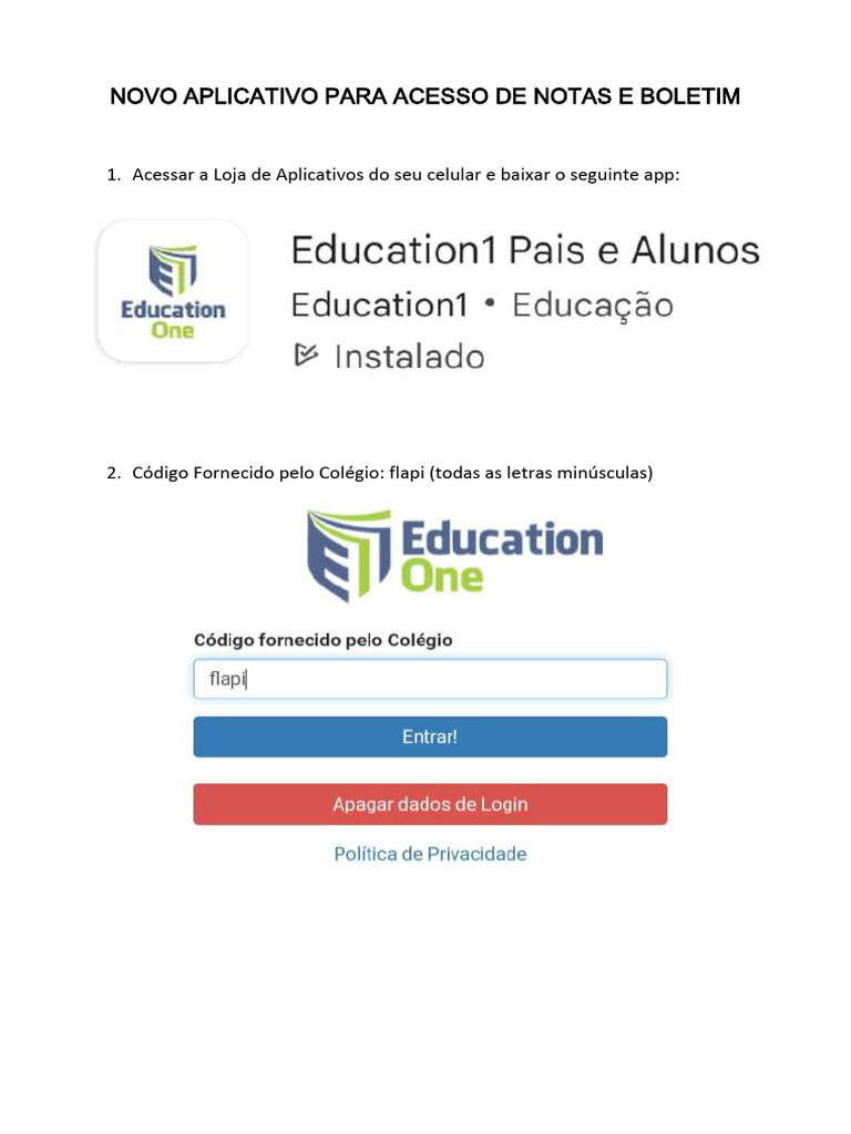 Tutorial Novo App | PDF