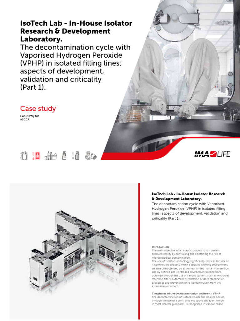 Case Study LIFE 005 IsoTech Lab Decontamination Cycle Part 1 | PDF ...