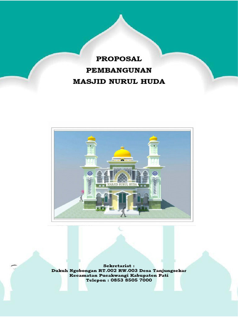 PROPOSAL Pembangunan Masjid Nurul Huda | PDF