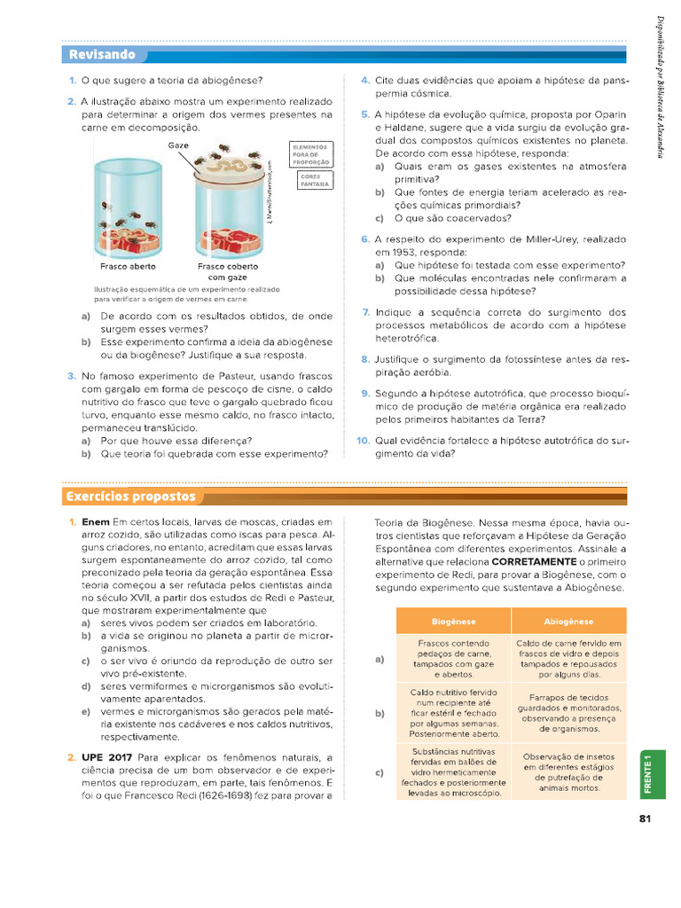 Bio 1 Cap 4 | PDF