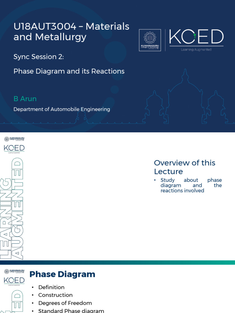 s3 Phase Diagram and Its Reactions | PDF | Phase (Matter) | Phase Diagram