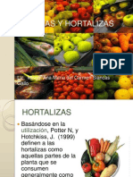 Frutas y Hortalizas