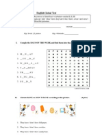 Global Test 3°