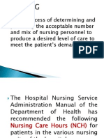 47305906 Nursing Leadership and Management Staffing