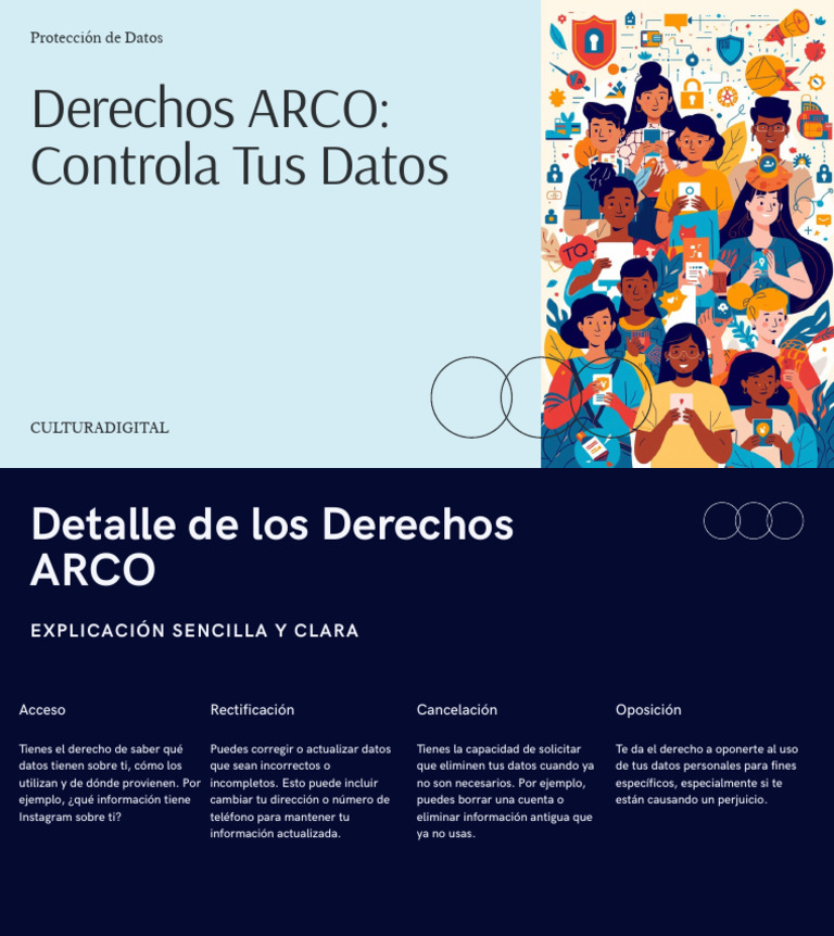 Presentation - Derechos ARCO Controla Tus Datos | PDF