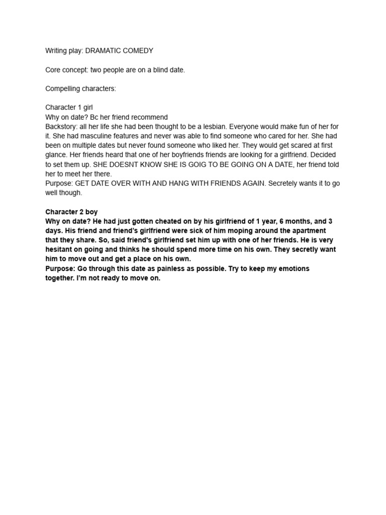 Play Writig | PDF