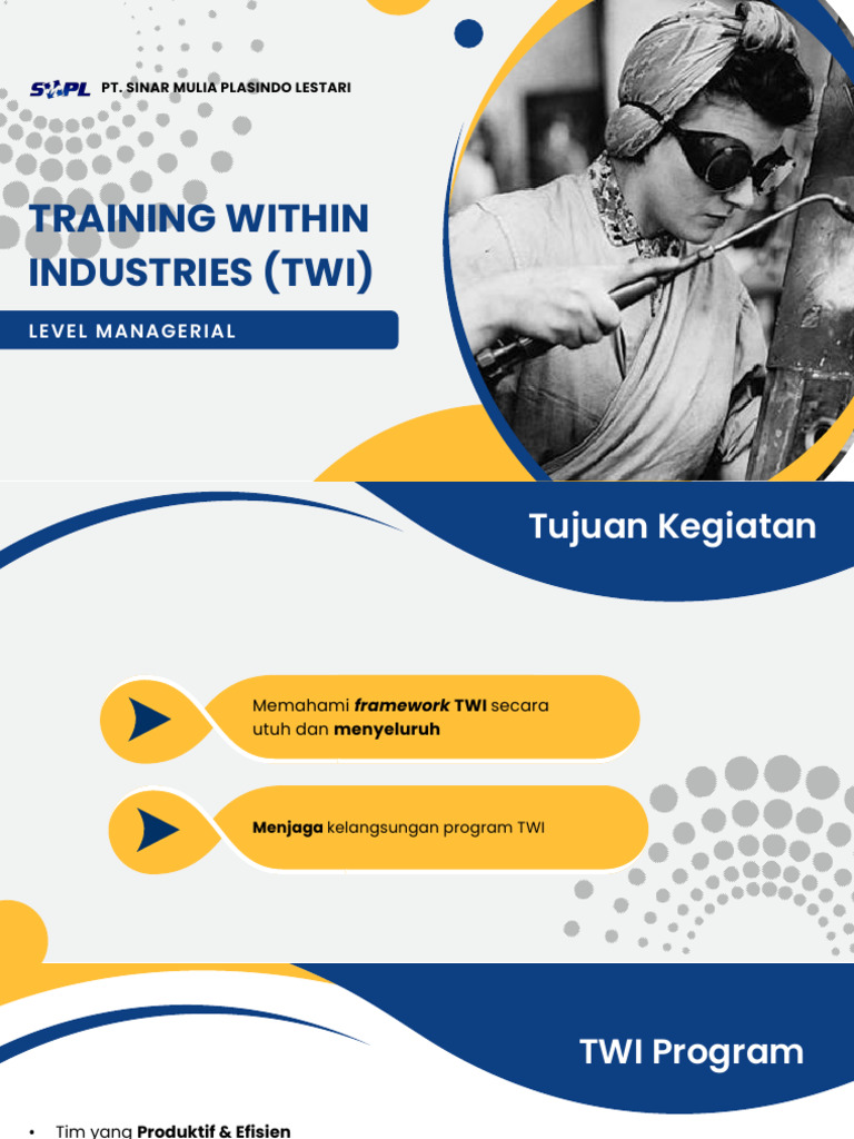 (Contoh Modul 3) TWI Framework | PDF