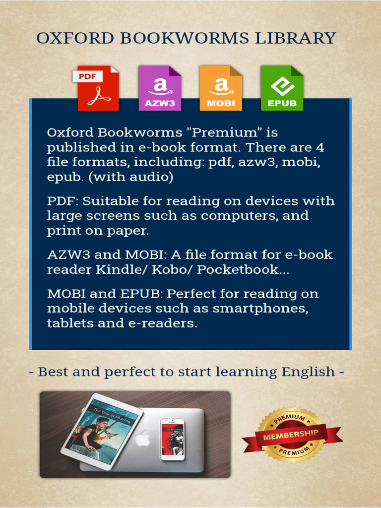 File Formats in Oxford Bookworms - Premium | PDF