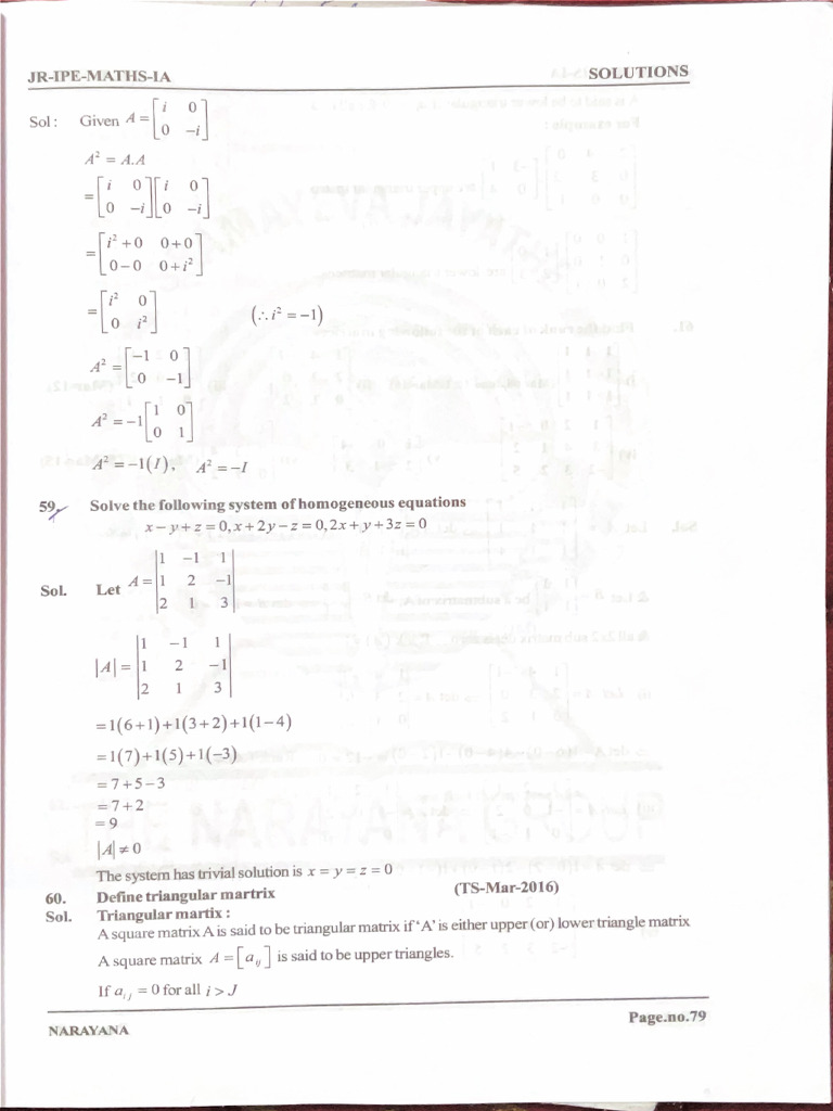 Matrix Part 3 | PDF