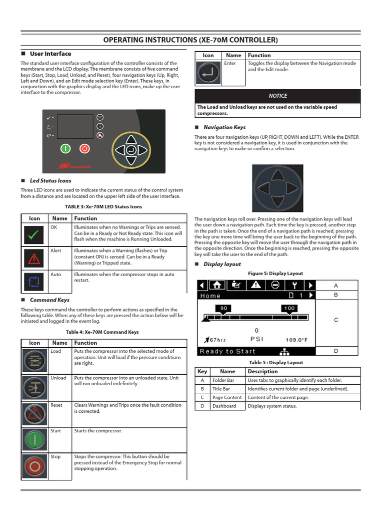 Xe 70m Manual | PDF | Icon (Computing) | User Interface