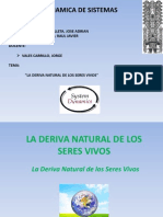 La Deriva Natural de Los Seres Vivos