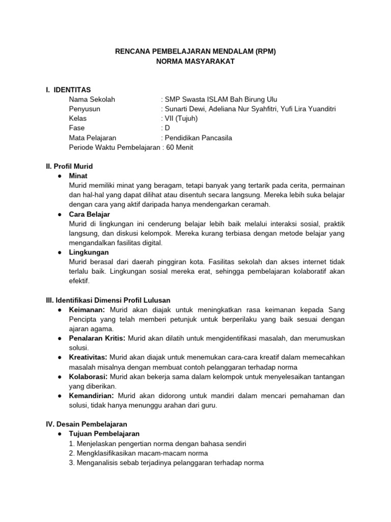 Contoh RPM ANESTESI | PDF