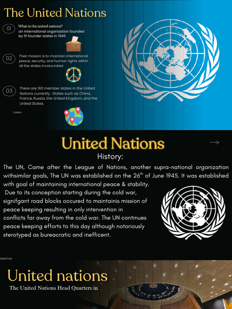 United Nations Project | PDF