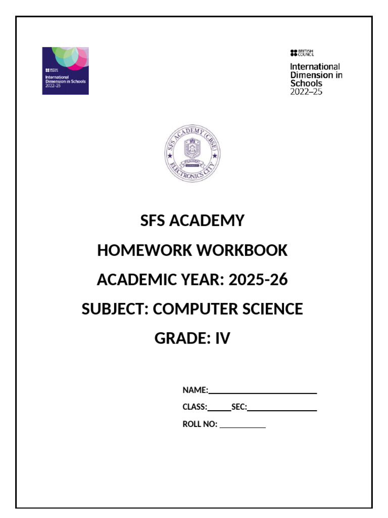 HW - Workbook - Grade IV - Final Updated | PDF | World Wide Web ...