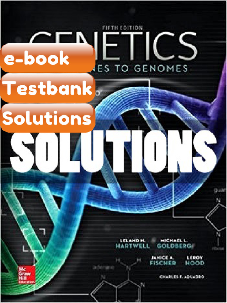 Testbank Genetics From Genes to Genomes 5 Ed Hartwell Fast Download ...