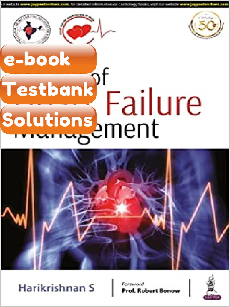 Testbank Manual of Heart Failure Management by Harikrishnan S Fast ...