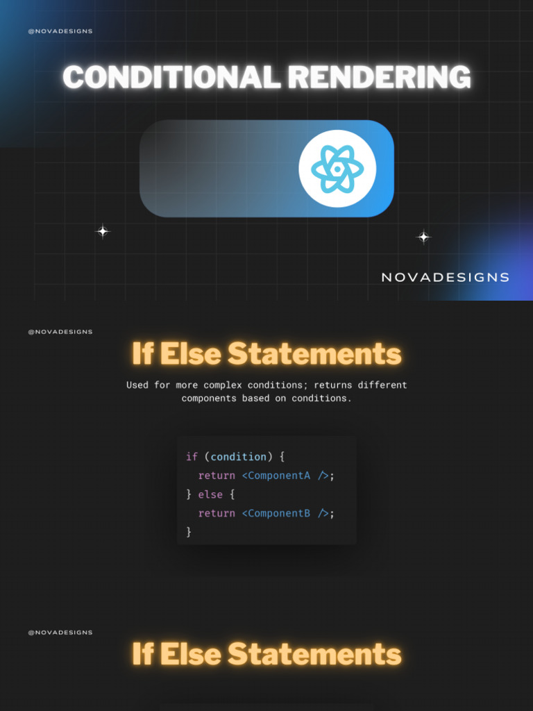 Master Conditional Rendering in React JS in An Easy Way | PDF