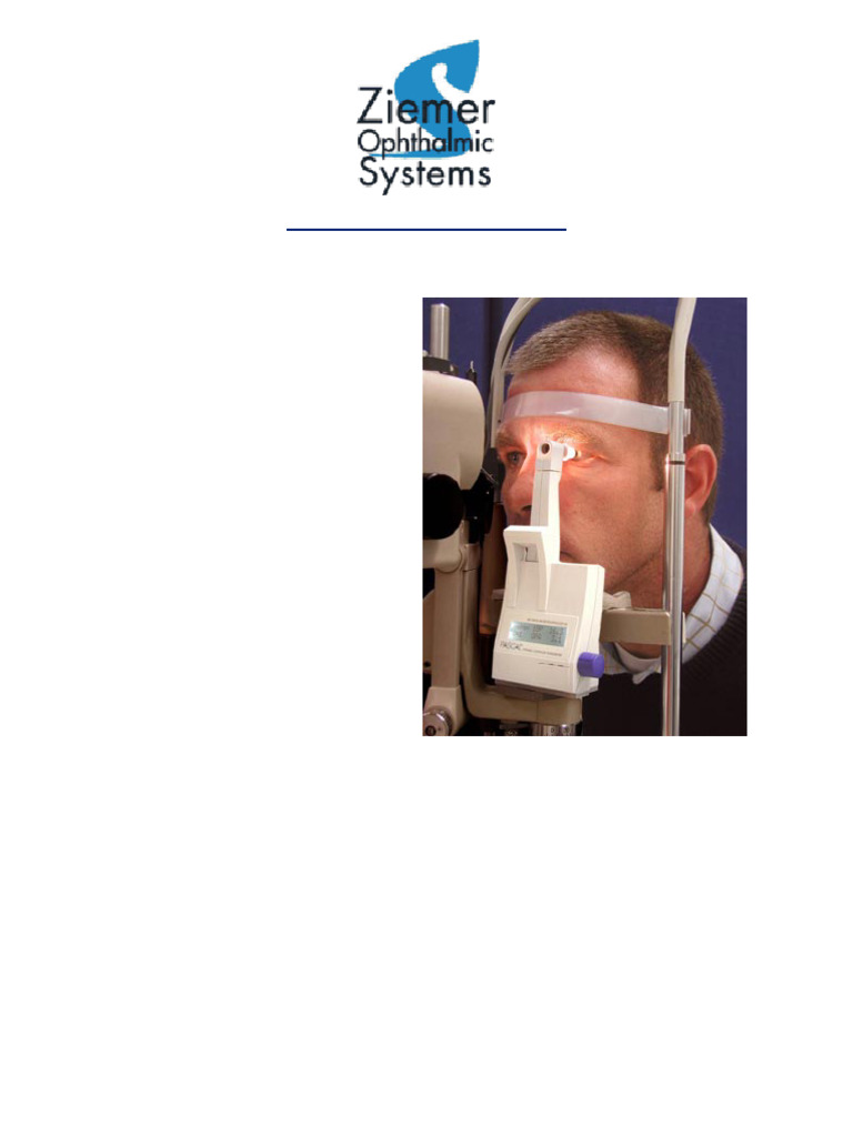 Dynamic Contour Tonometry | PDF