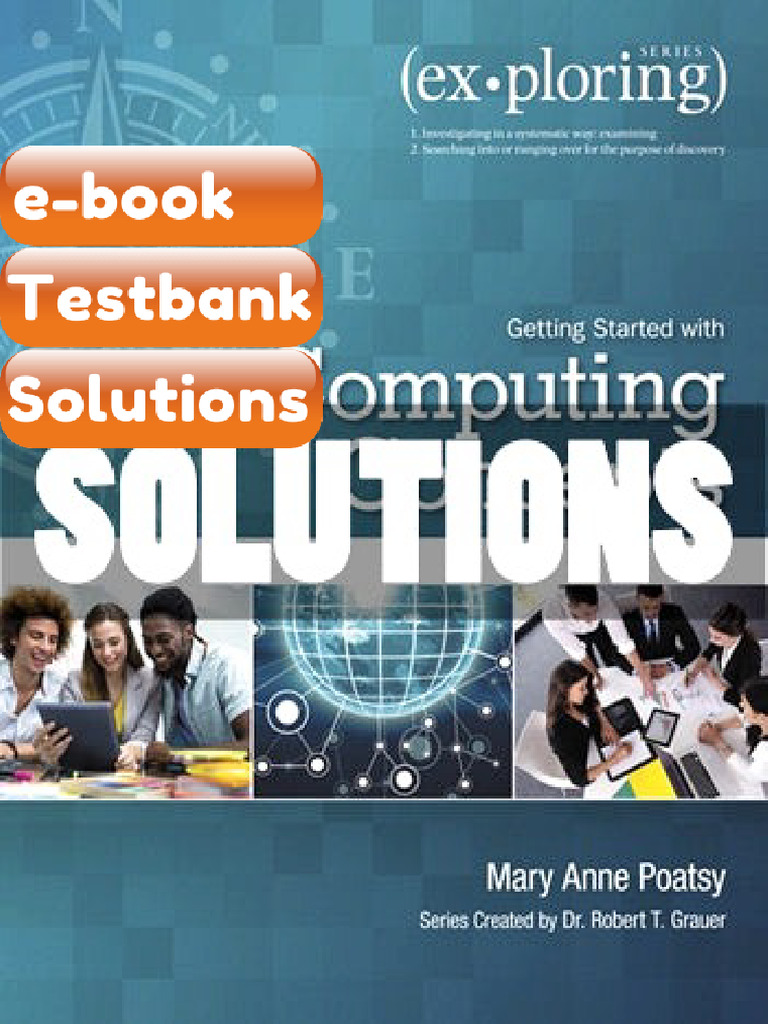 Testbank Exploring Getting Started With Computing Concepts 1 Ed Poatsy ...