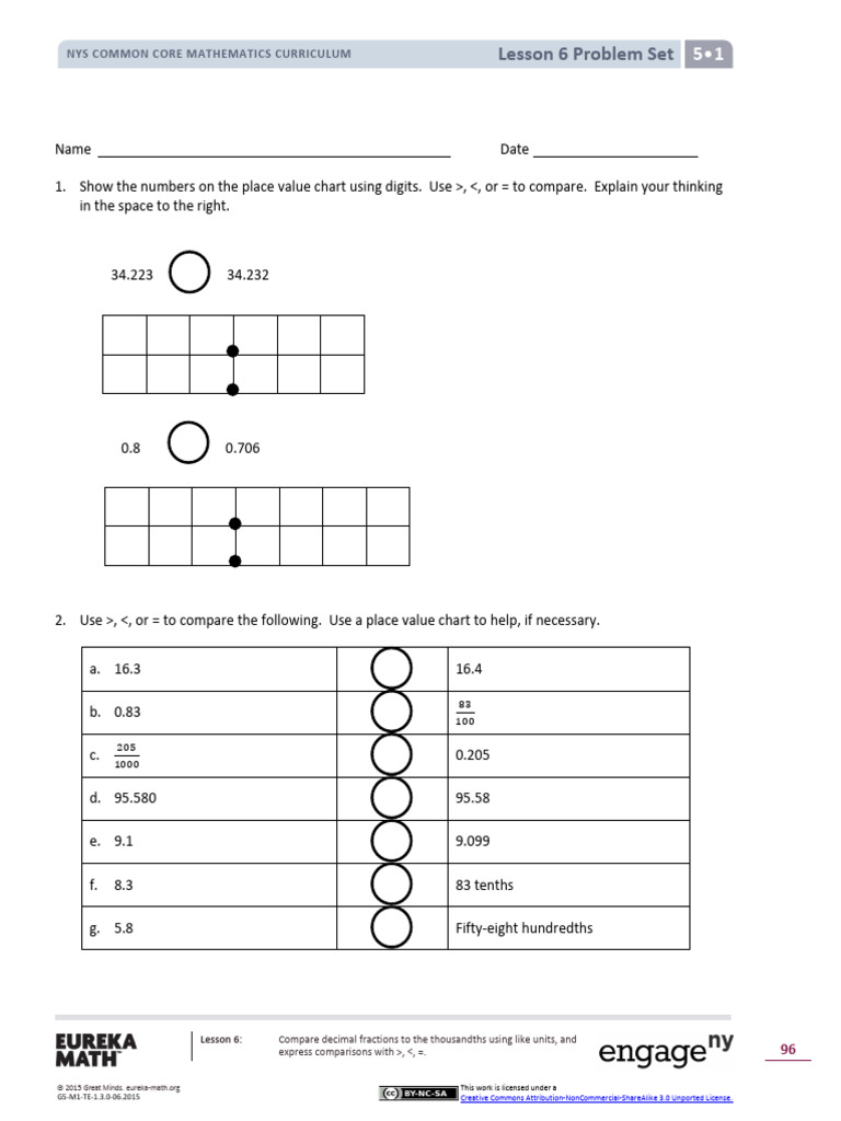 Mod 1 Lesson 6 | PDF | Mathematics | Science Education