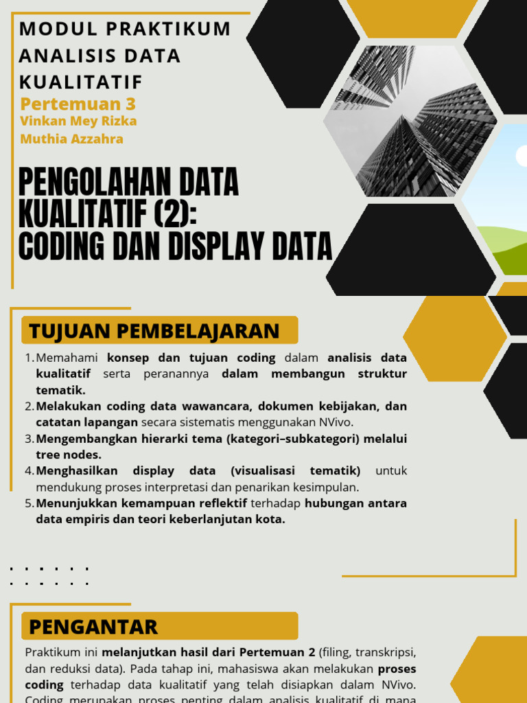Modul Praktikum Adk (Coding Dan Display Data) | PDF
