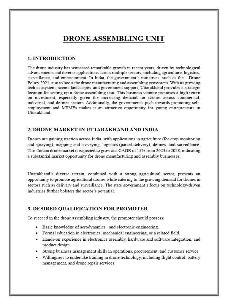 Drone Assembling Updated | PDF | Unmanned Aerial Vehicle | Agriculture