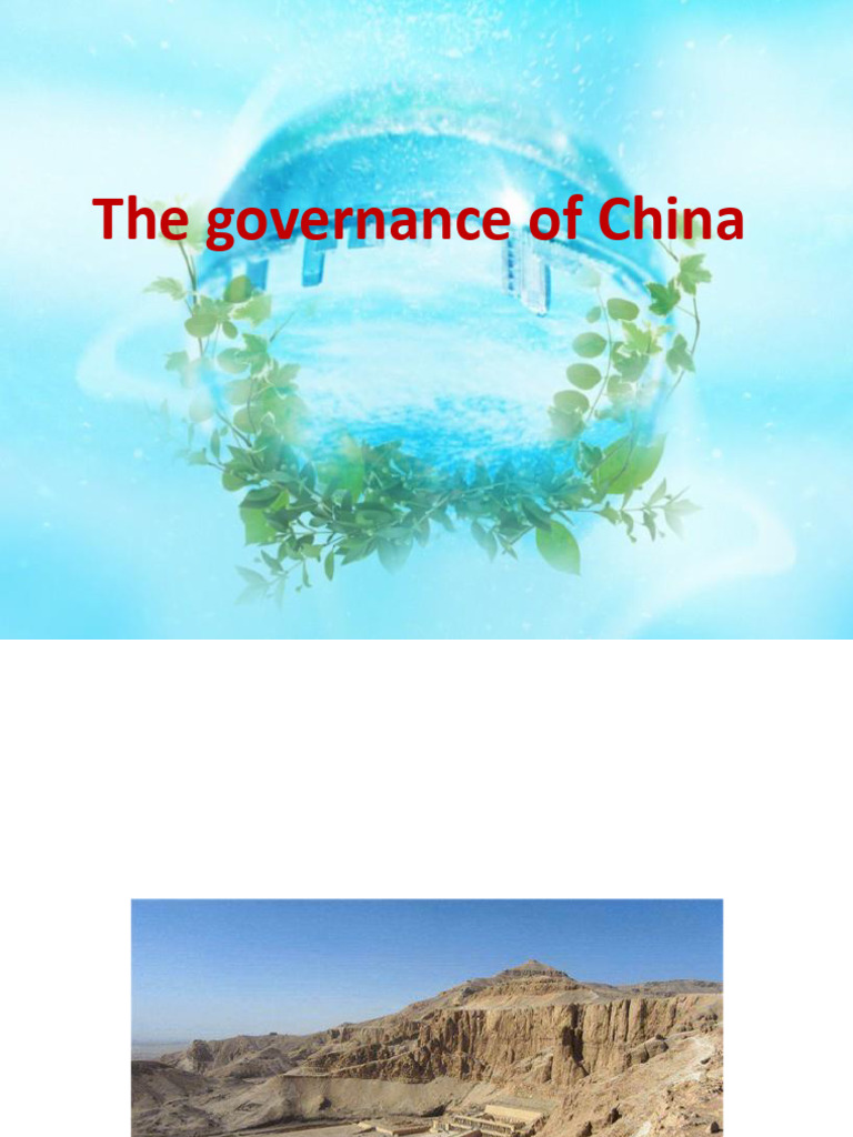 Lecture 2-Xi Jinping the Governance of China | PDF | China | World Politics