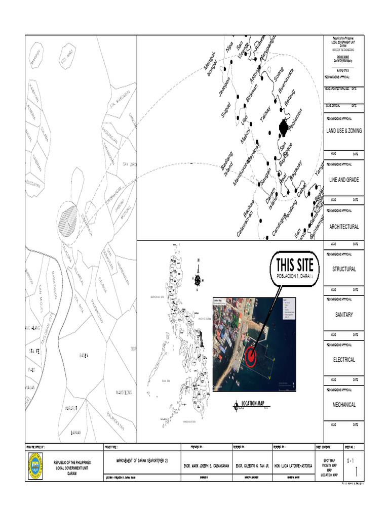 Seaport Location Map | PDF