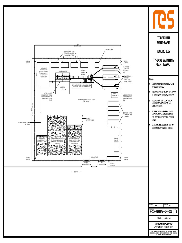 Eiar v2 Ch3 Figure 317 Indicative Batching Plant Layout | PDF ...