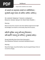 Shanti Mantra