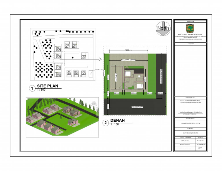 Site Plan Revisi 1.1 | PDF