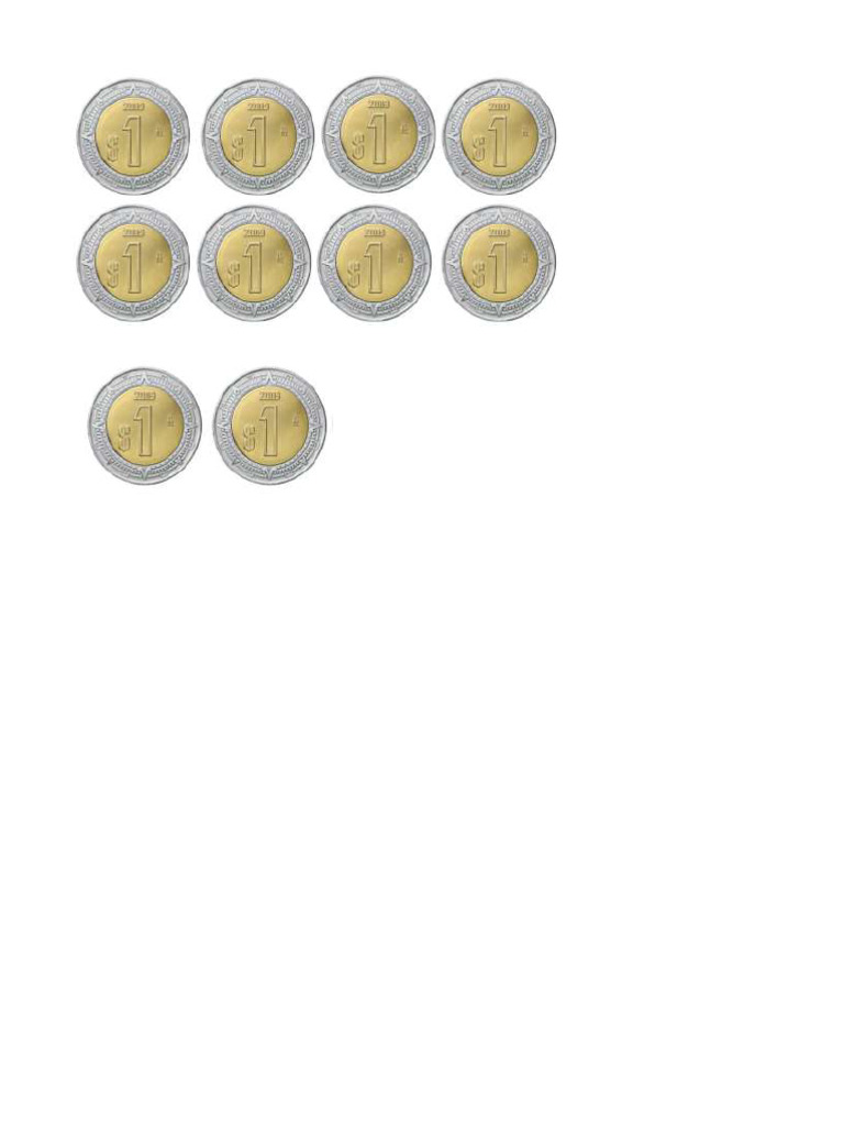 Monedas de Uno | PDF