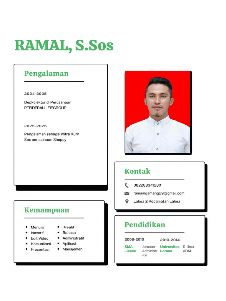 Dokumen CV | PDF