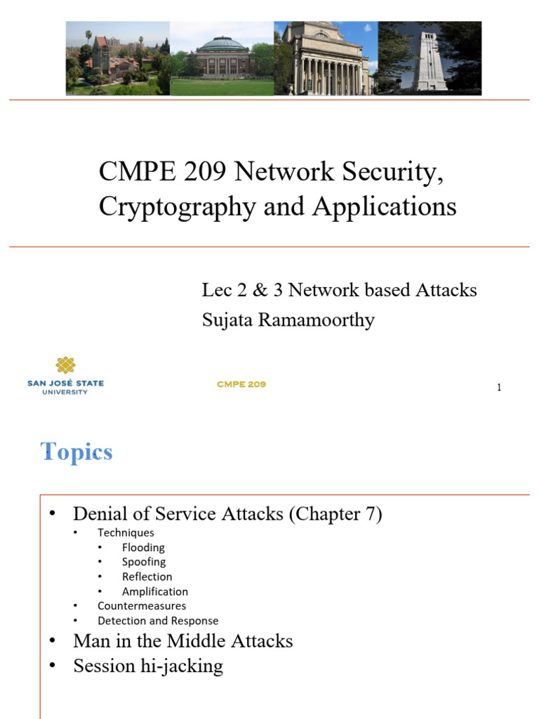 2.cmpe209 Network Attacks | PDF | Denial Of Service Attack ...