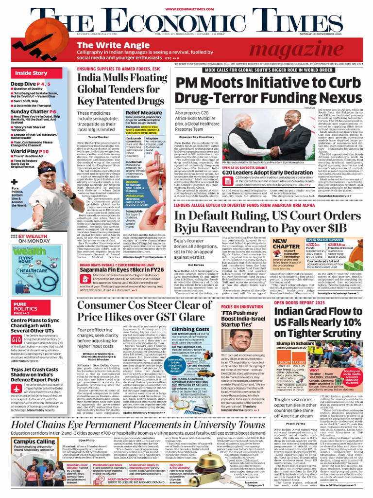 ET Magazine 23.11.2025 | PDF