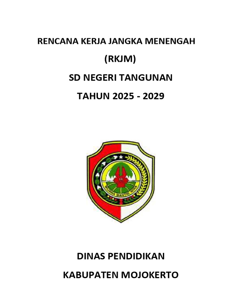 1.1 Dokumen RKJM 2025-2029 - SDN TANGUNAN | PDF