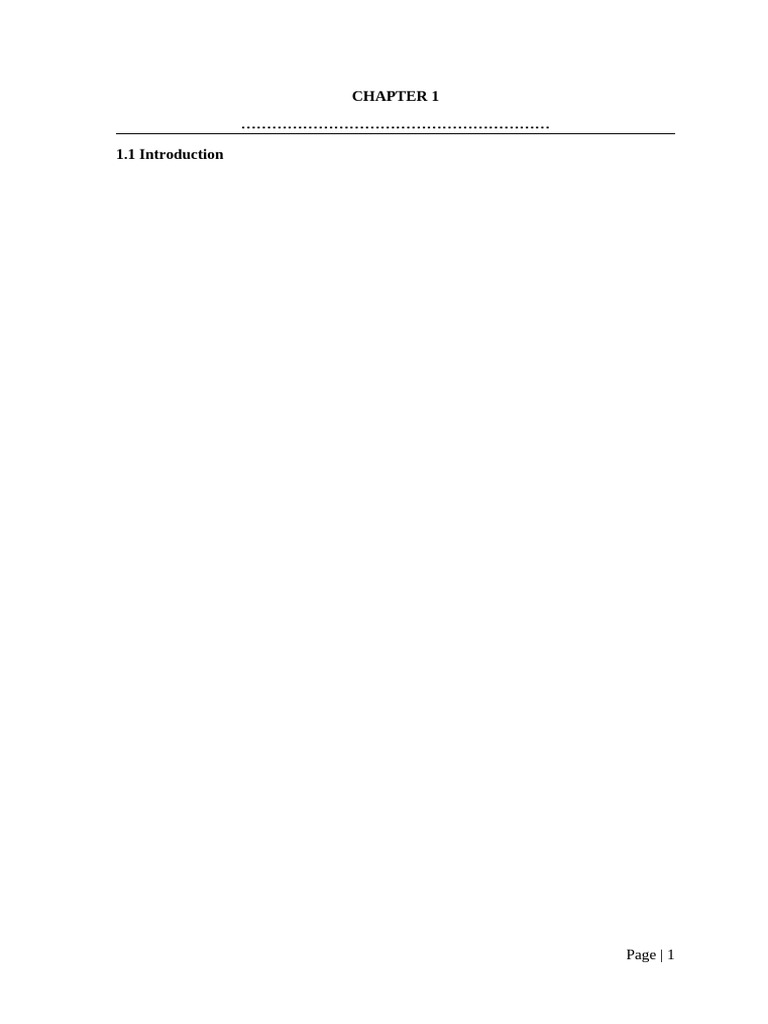 5 Final Project Thesis Report Book Format | PDF