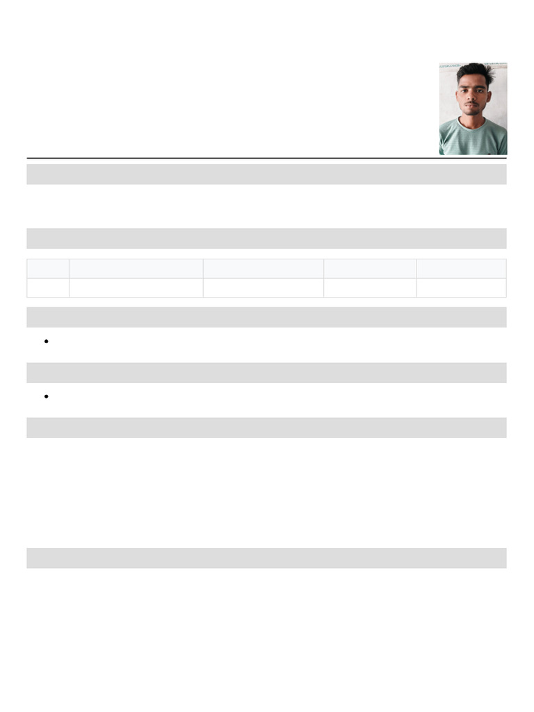Resume: Amit Kumar Yadav | PDF