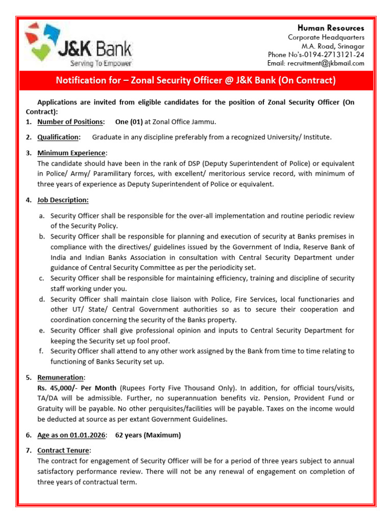 Security Officer Notification | PDF