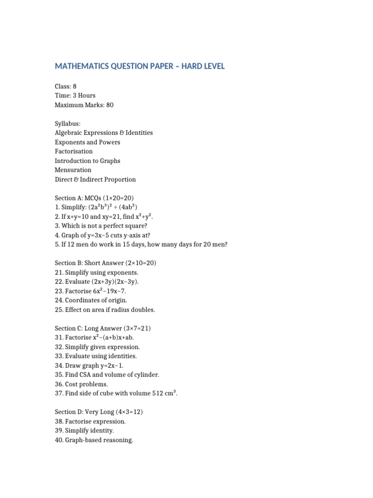 Math Pages | PDF