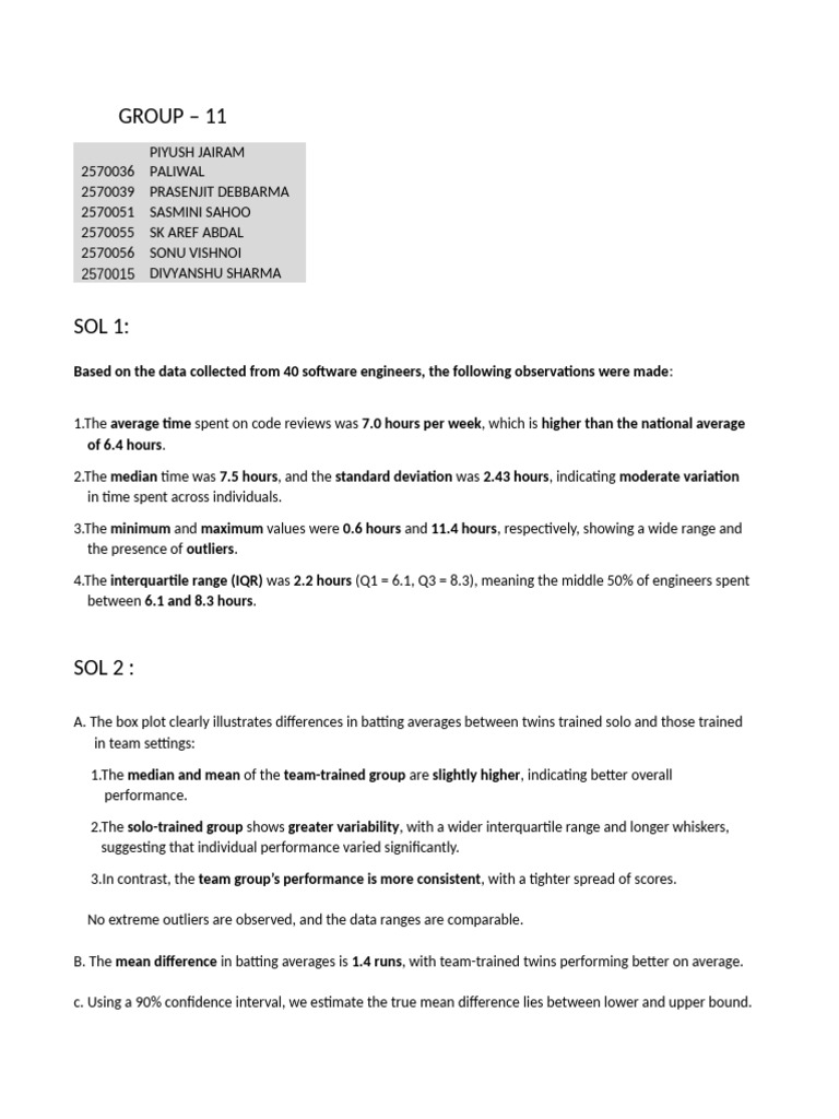 Case 13 | PDF | P Value | Research Methods