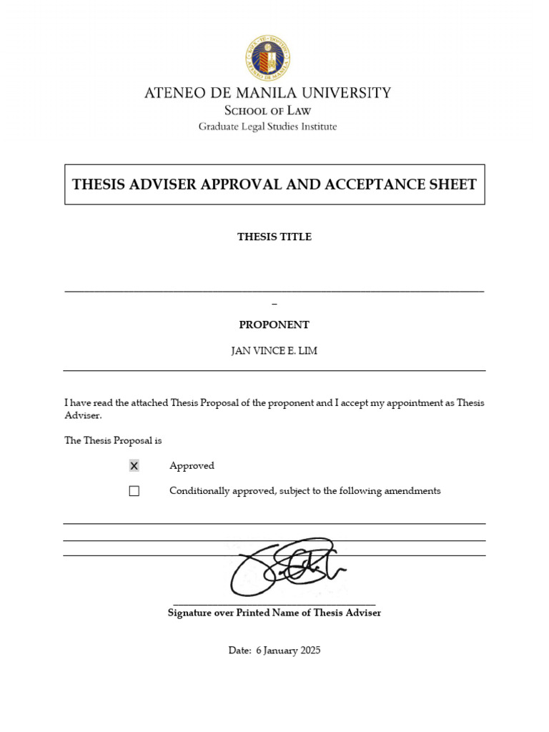 Thesis Adviser Approval and Acceptance Form (Signed) (1) | PDF