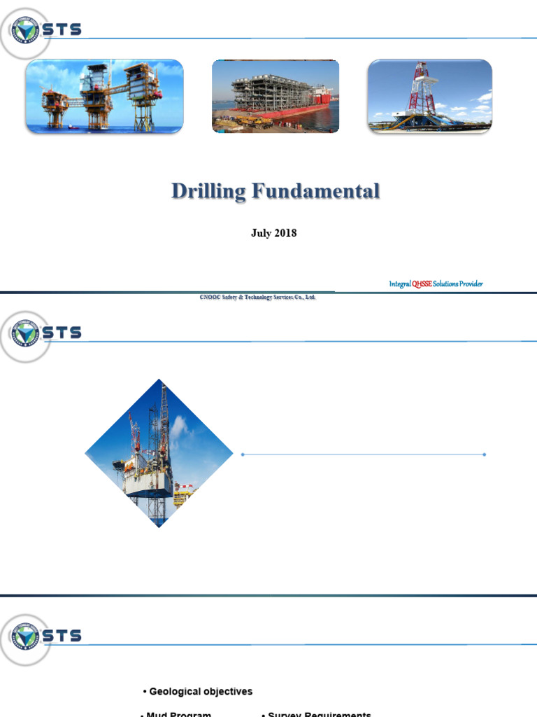 Drilling Fundamental Section 1 | PDF | Casing (Borehole) | Oil Well