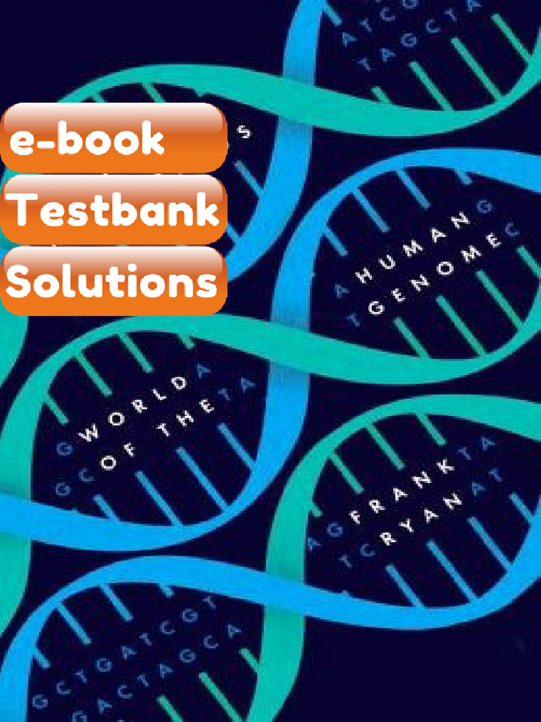 Testbank the Mysterious World of the Human Genome Fast Download | PDF ...