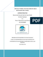 Analisis Kandungan Timbal