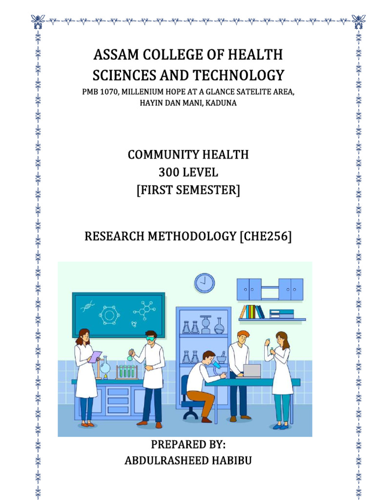 Chew 300level Research Methodology Note 112833 | PDF | Sampling ...
