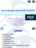 Oc Cular Drug Delivery System