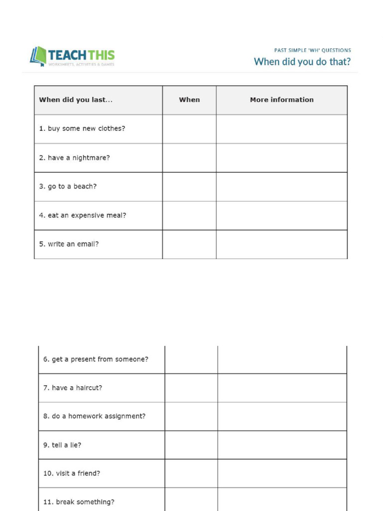 Speaking Activity 1 | PDF